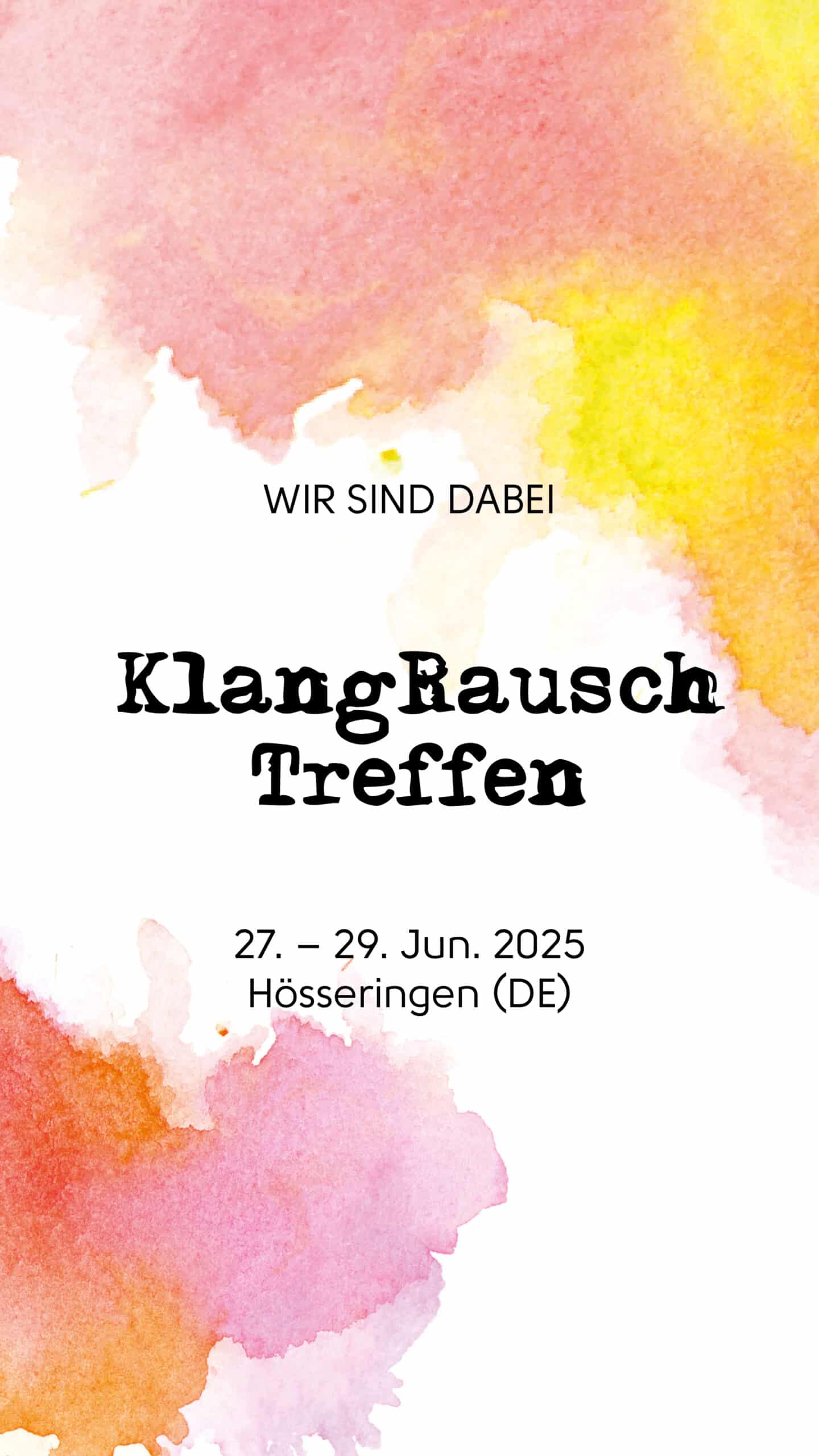 KlangRauschTreffen 2025: Der Verlag ist am Start 1 klangrauschtreffen 2025 ankundigung zeichenflache 1 scaled