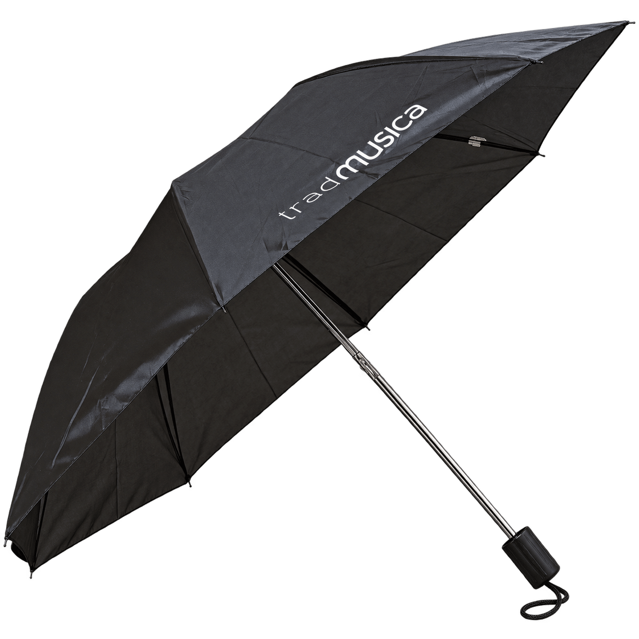 Taschenschirm tradmusica – schwarz 1 Taschenschirm tradmusica – schwarz